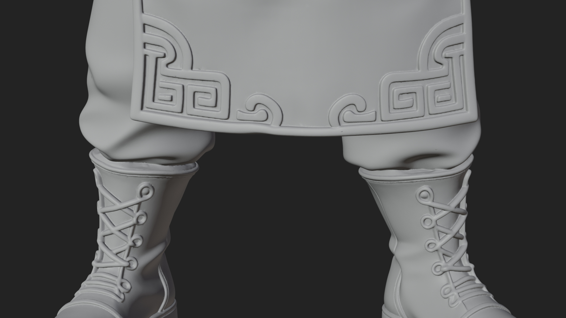 Blacksmith Man Statue Design 15 3D Print Model 3D Model