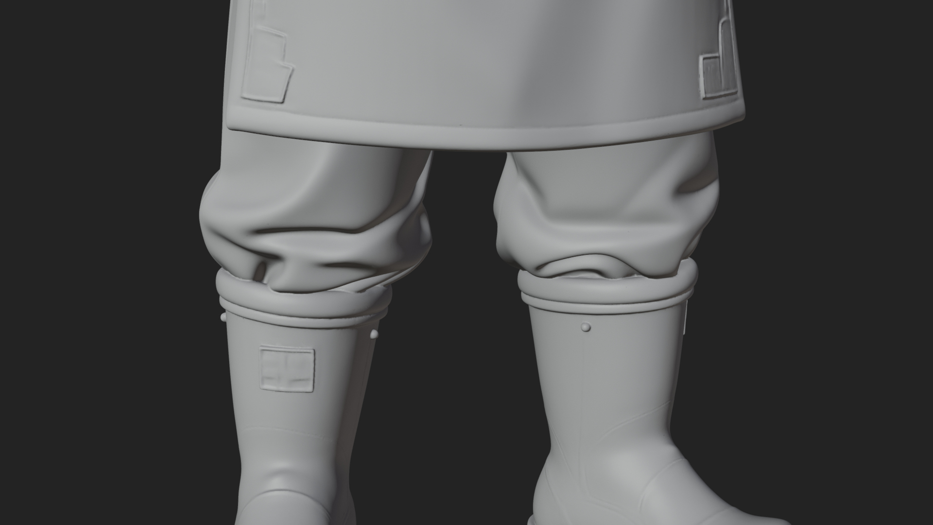 Blacksmith Man Statue Design 16 3D Print Model 3D Model