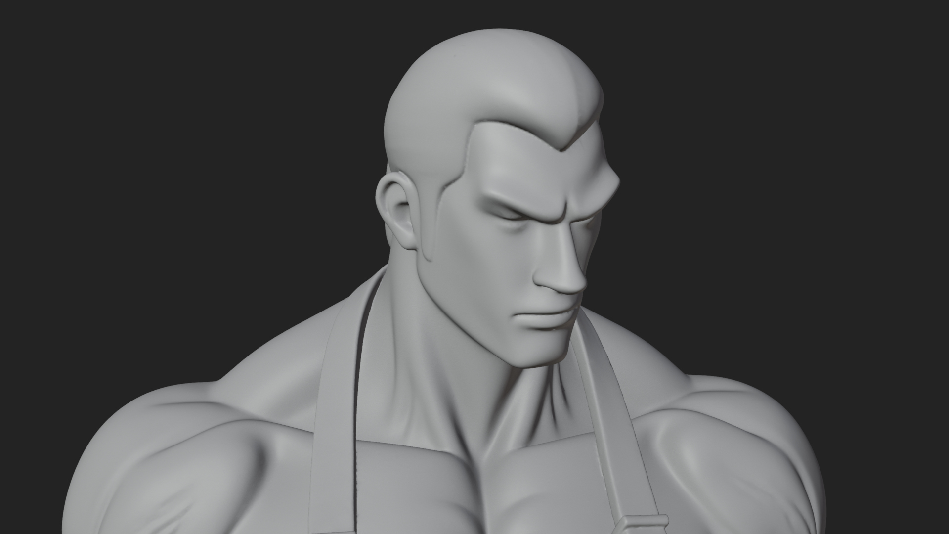 Blacksmith Man Statue Design 20 3D Print Model 3D Model