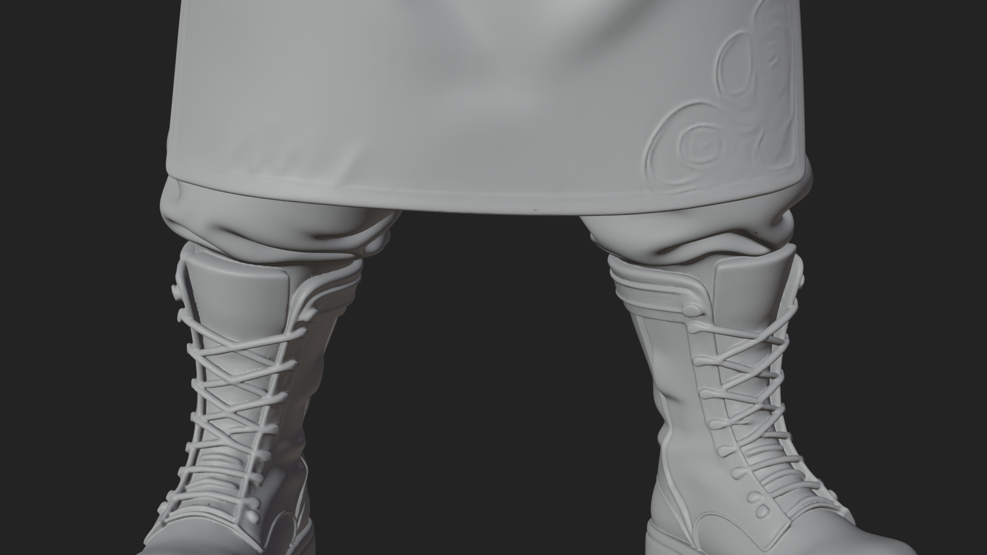 Blacksmith Man Statue Design 20 3D Print Model 3D Model