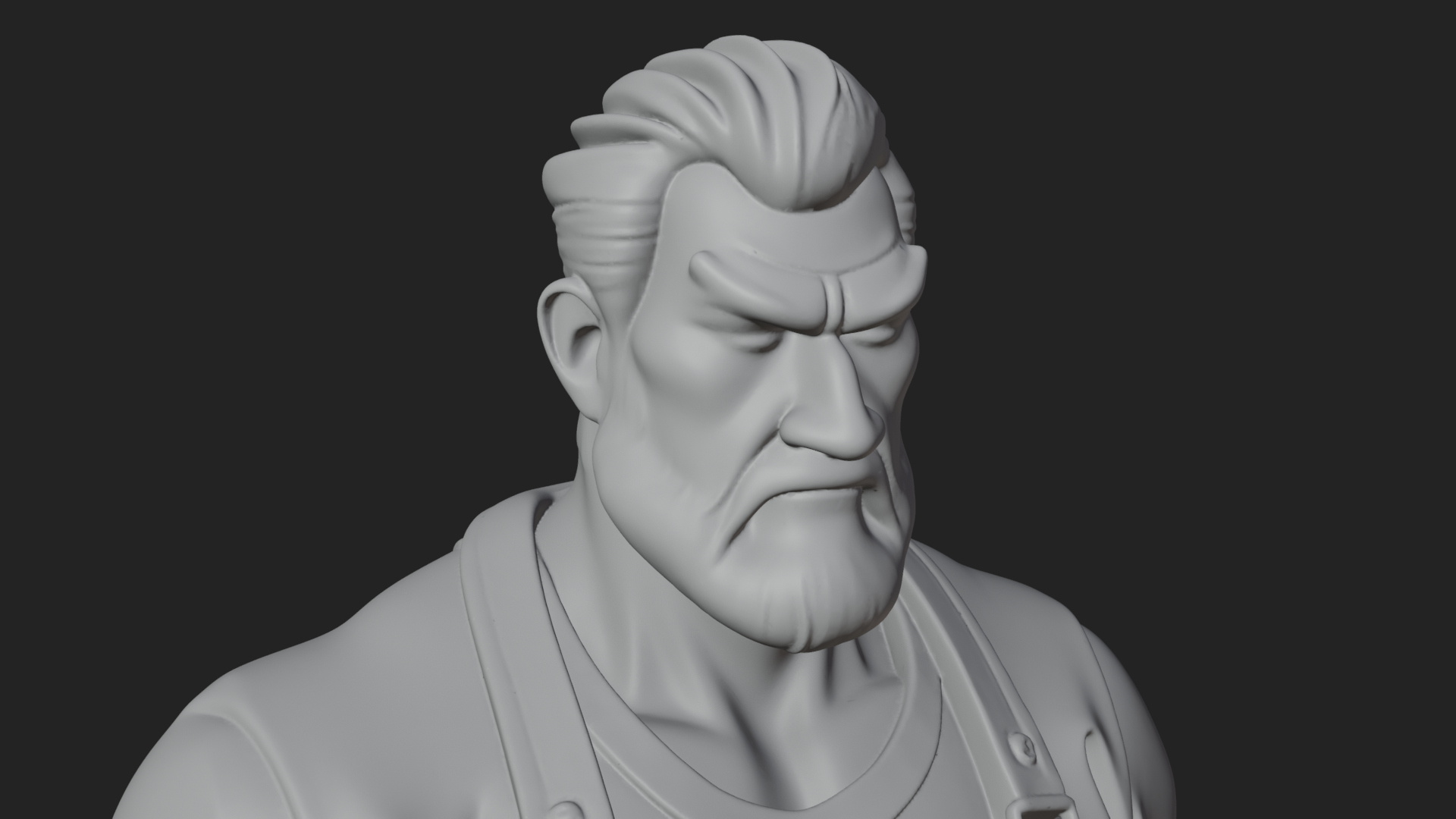 Blacksmith Man Statue Design 21 3D Print Model 3D Model