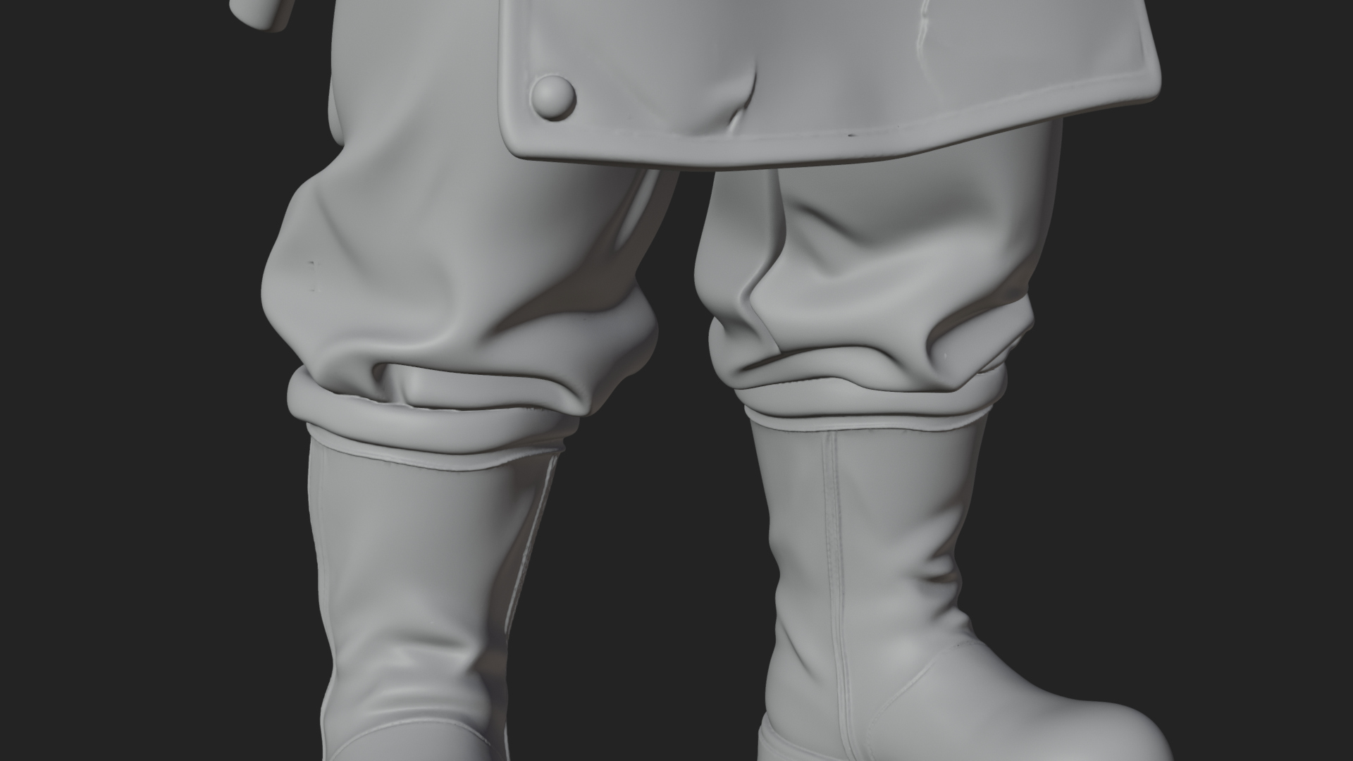 Blacksmith Man Statue Design 21 3D Print Model 3D Model