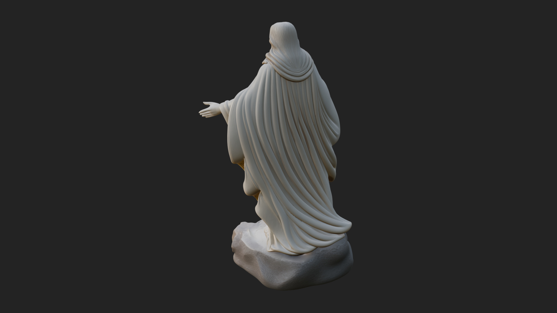 Blessing Christ Statue Design 11 3D Print Model 3D Model