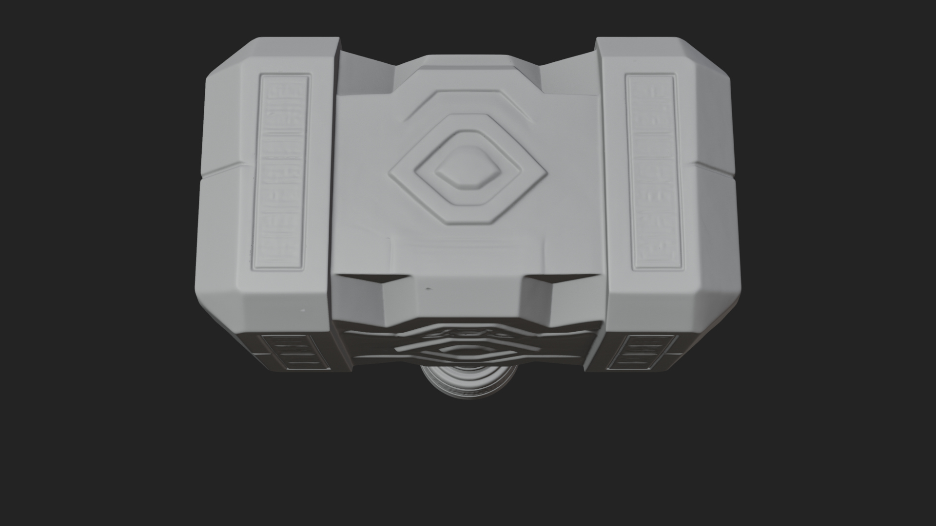 Block Head War Hammer Model Design 15 3D Print Model 3D Model