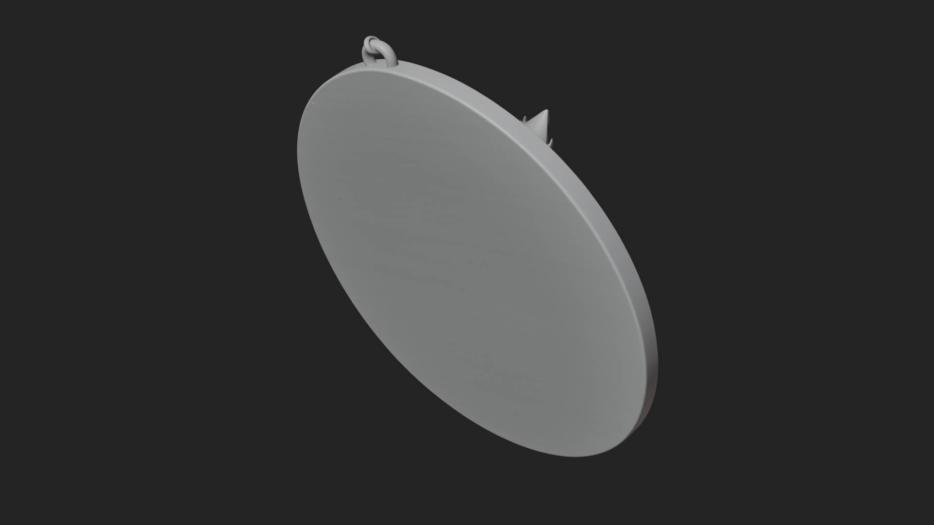 Boar Head Oval Relief Plaque Design 2 3D Print Model 3D Model