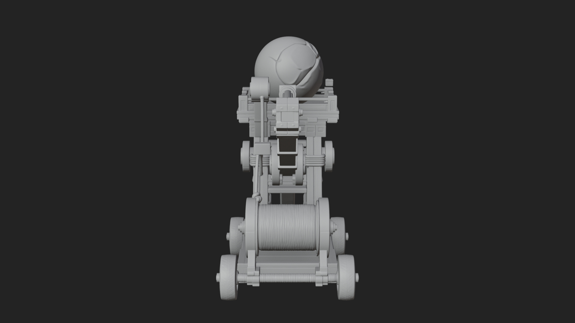 Boulder Throwing Arm Model Design 3 3D Print Model 3D Model