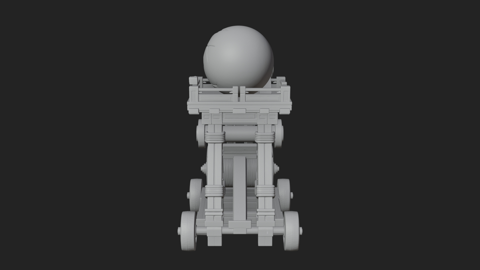 Boulder Throwing Arm Model Design 3 3D Print Model 3D Model