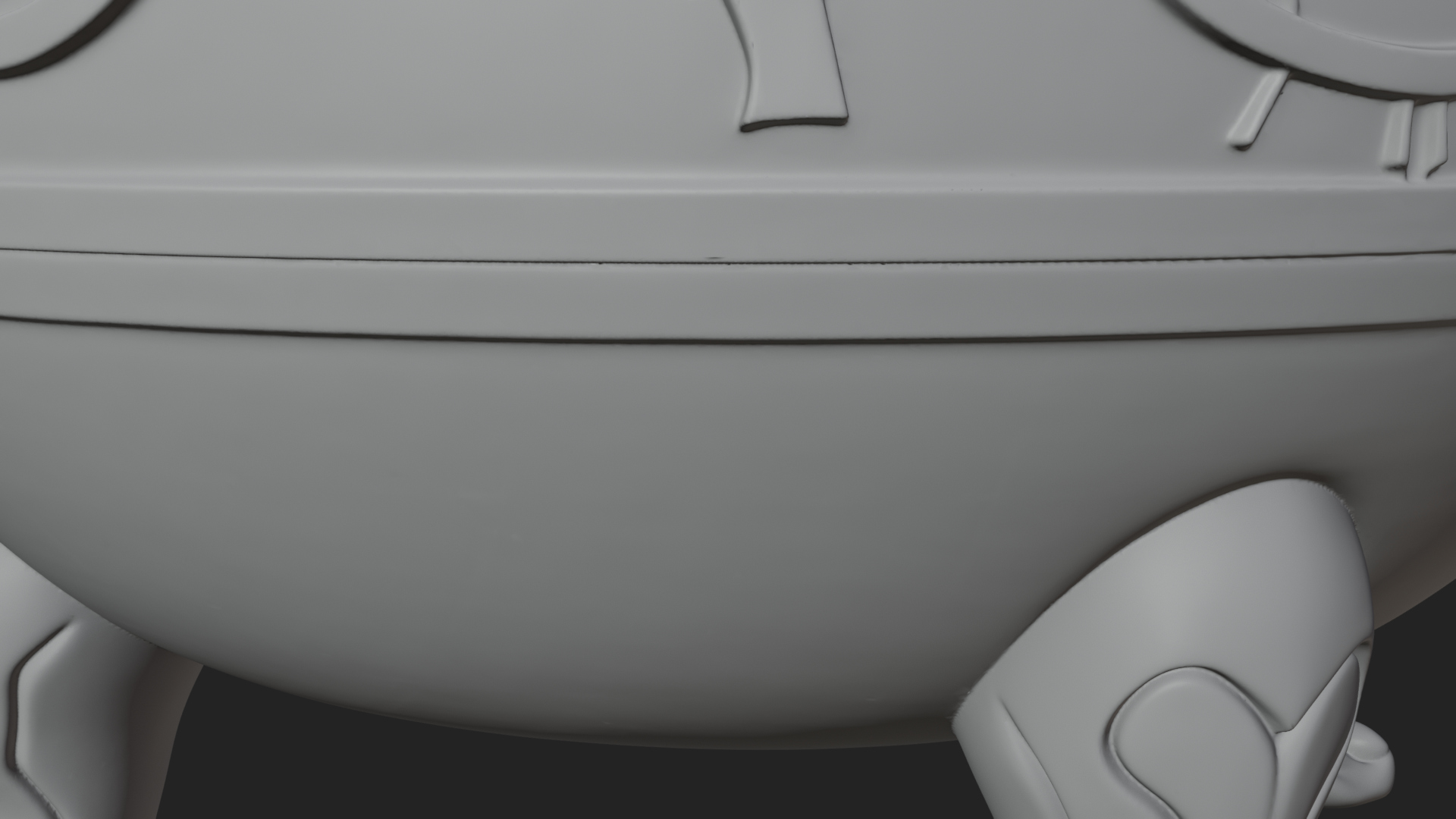 Bubbling Witch Cauldron Model Design 2 3D Print Model 3D Model