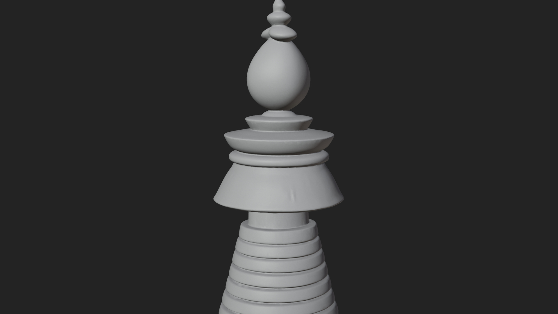 Buddhist Stupa Temple Design 3 3D Print Model 3D Model
