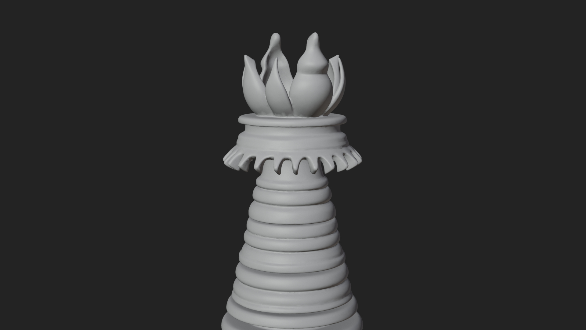 Buddhist Stupa Temple Design 4 3D Print Model 3D Model