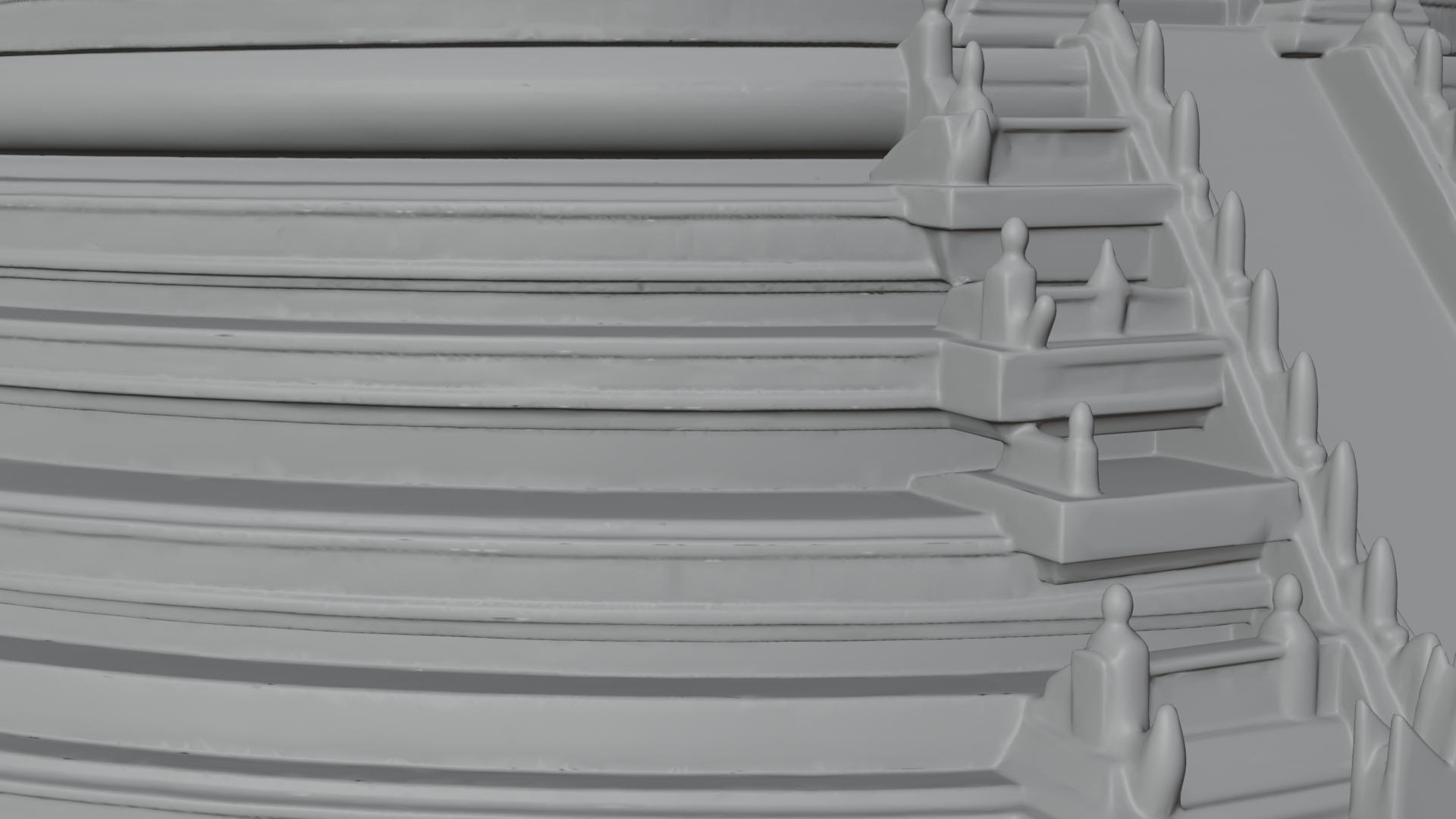 Buddhist Stupa Temple Design 4 3D Print Model 3D Model