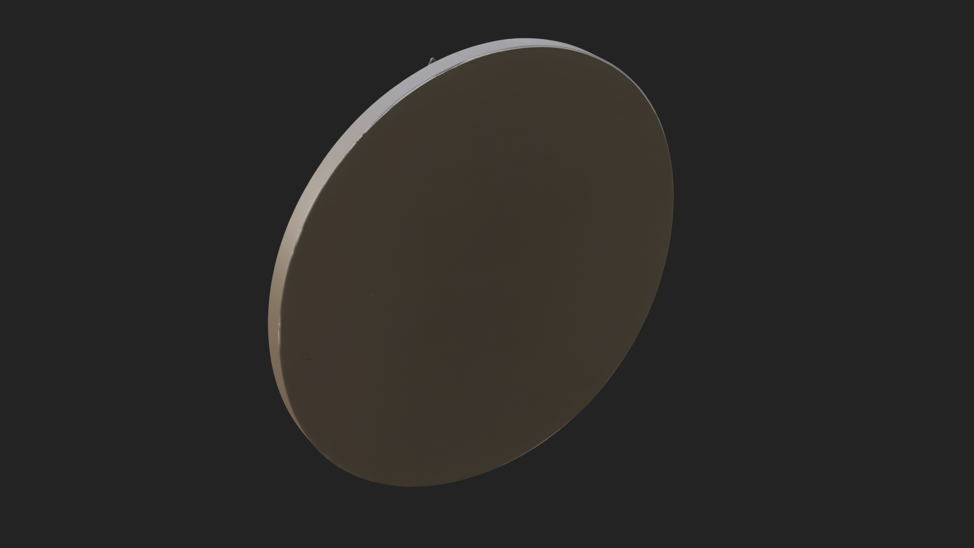 Bull Head Oval Relief Plaque Design 1 3D Print Model 3D Model