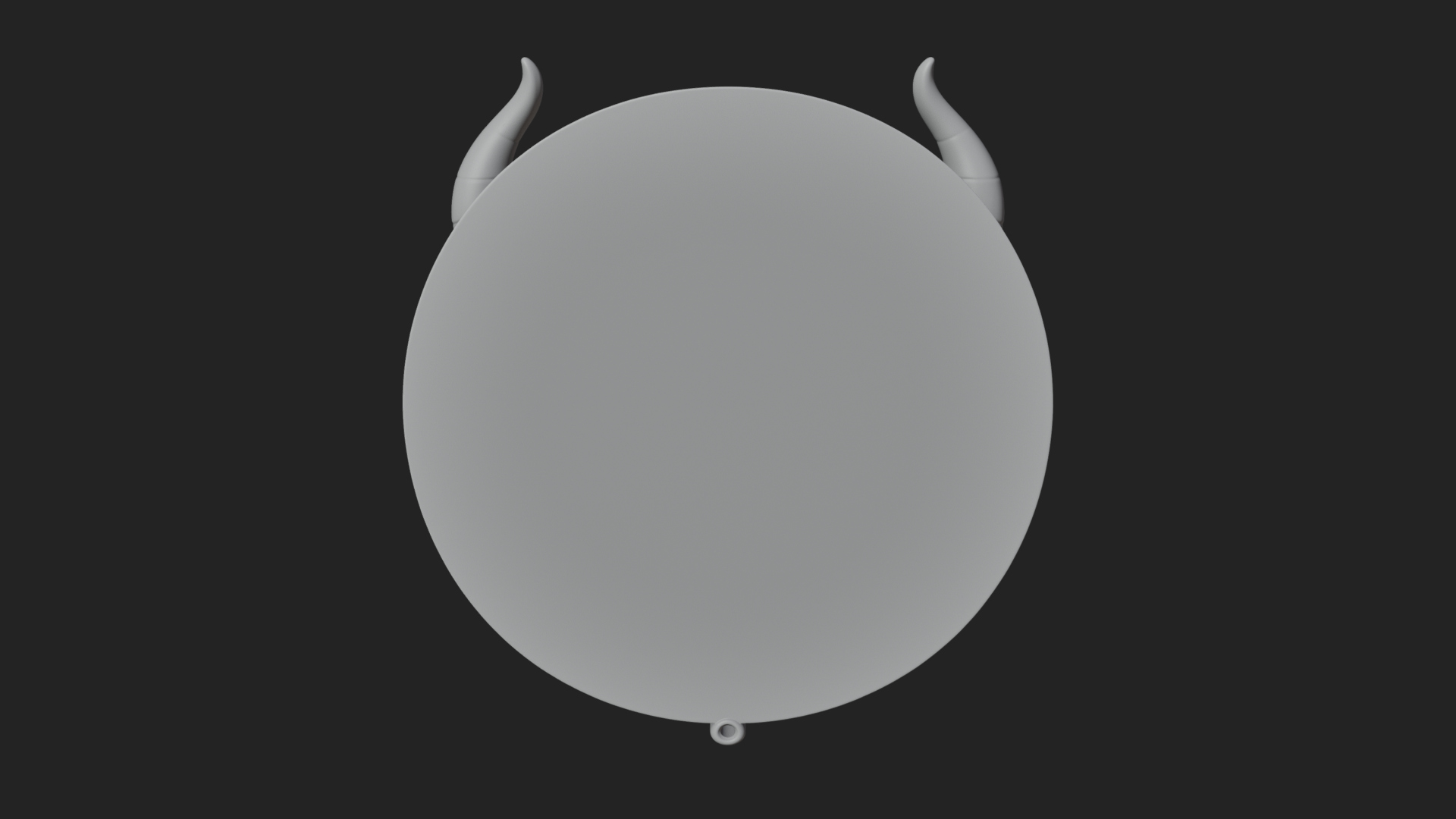 Bull Head Oval Relief Plaque Design 4 3D Print Model 3D Model