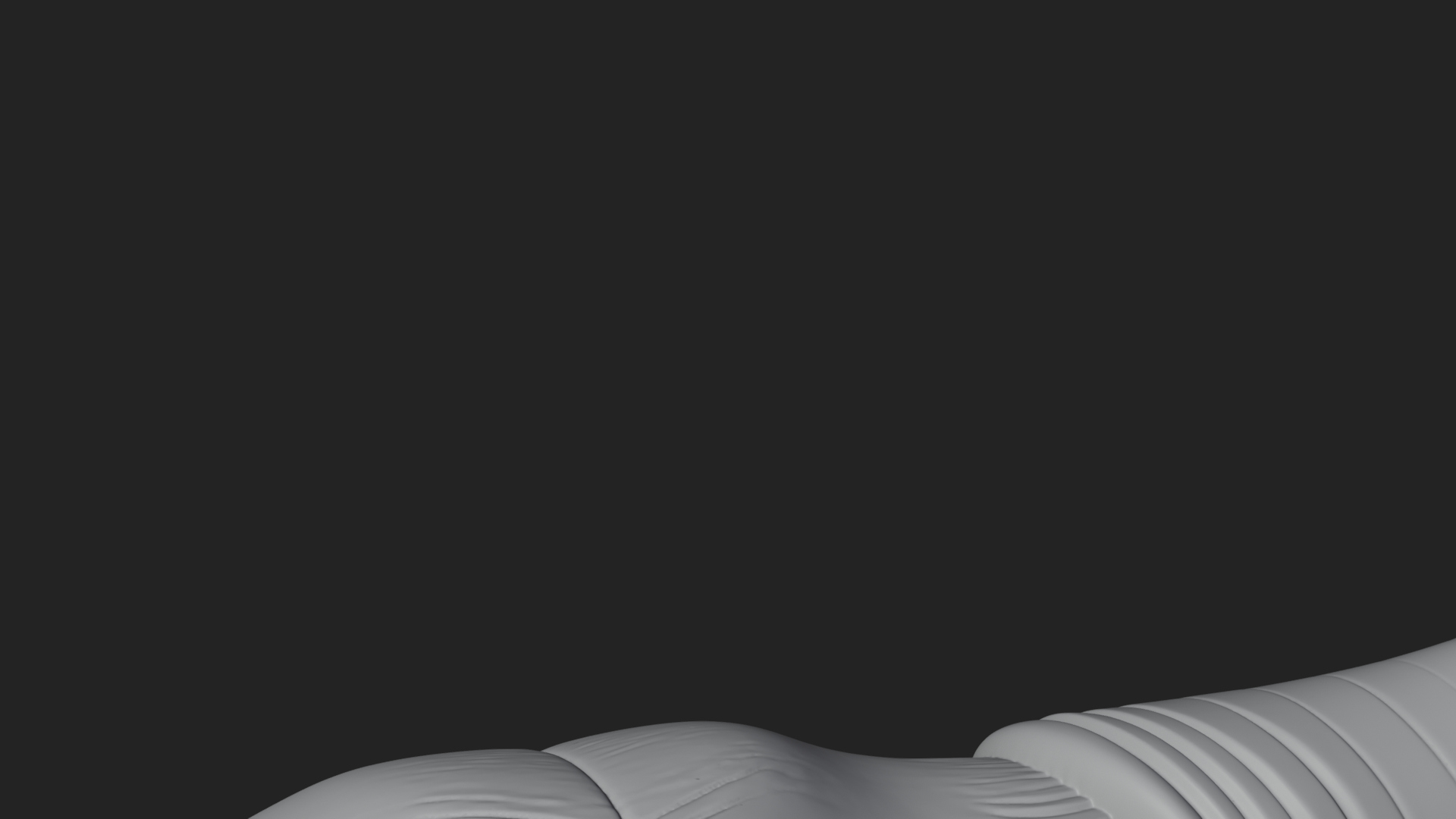 Bull Skull Statue Design 2 3D Print Model 3D Model