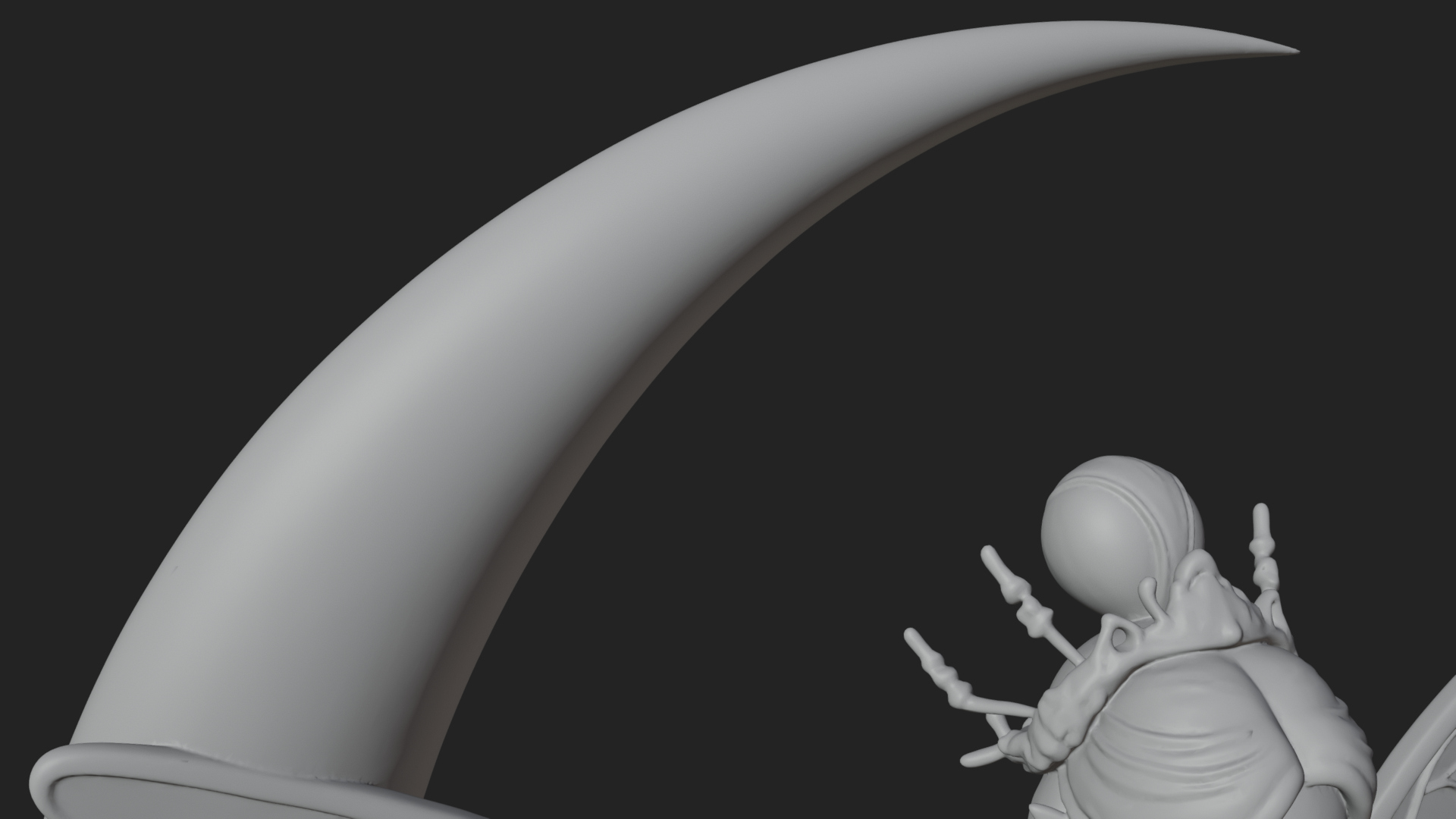 Butterfly Wing Fairy Statue Design 11 3D Print Model 3D Model