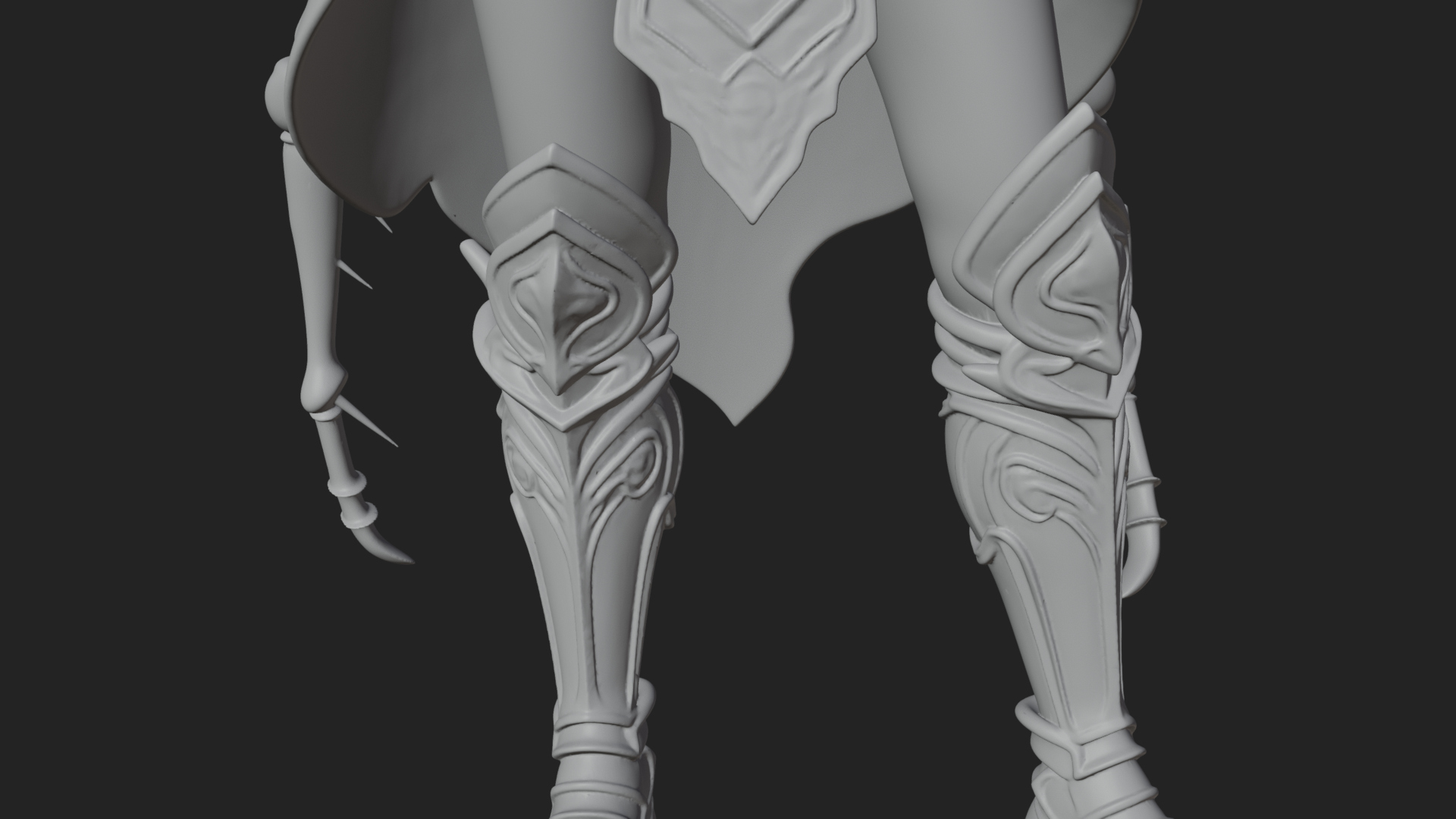 Butterfly Wing Fairy Statue Design 17 3D Print Model 3D Model