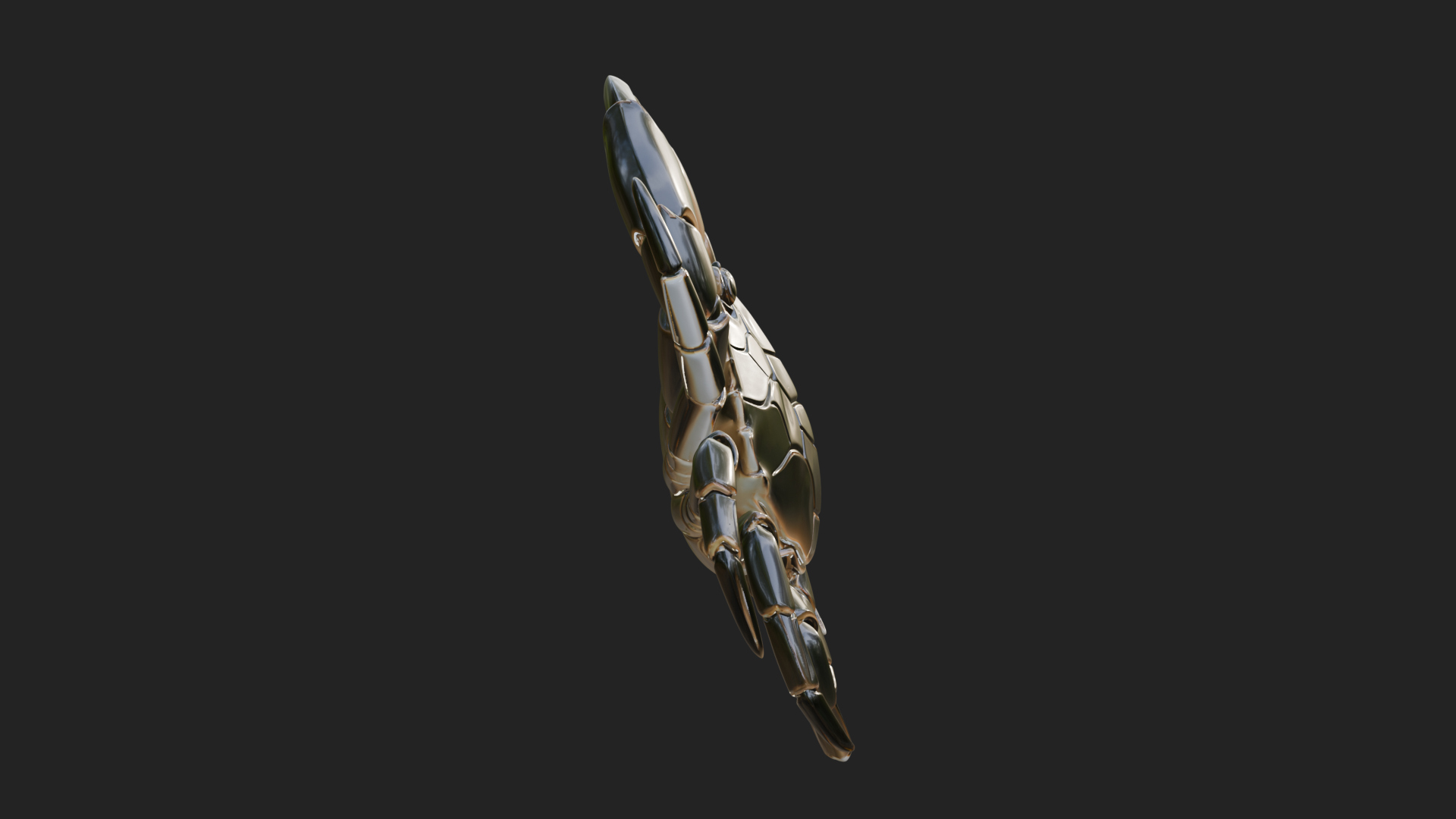Cancer Crab Zodiac Pendant Design 1 3D Print Model 3D Model