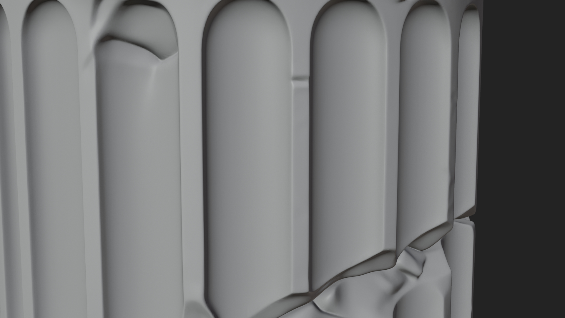 Carved Column Capital Design 25 3D Print Model 3D Model
