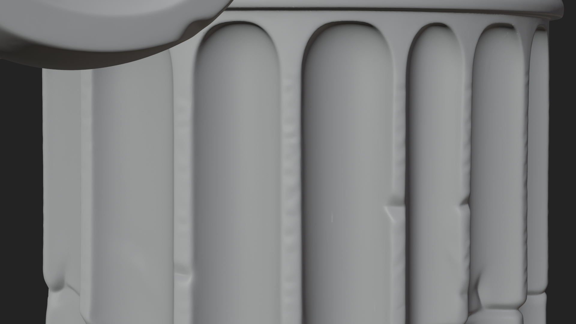 Carved Column Capital Design 29 3D Print Model 3D Model