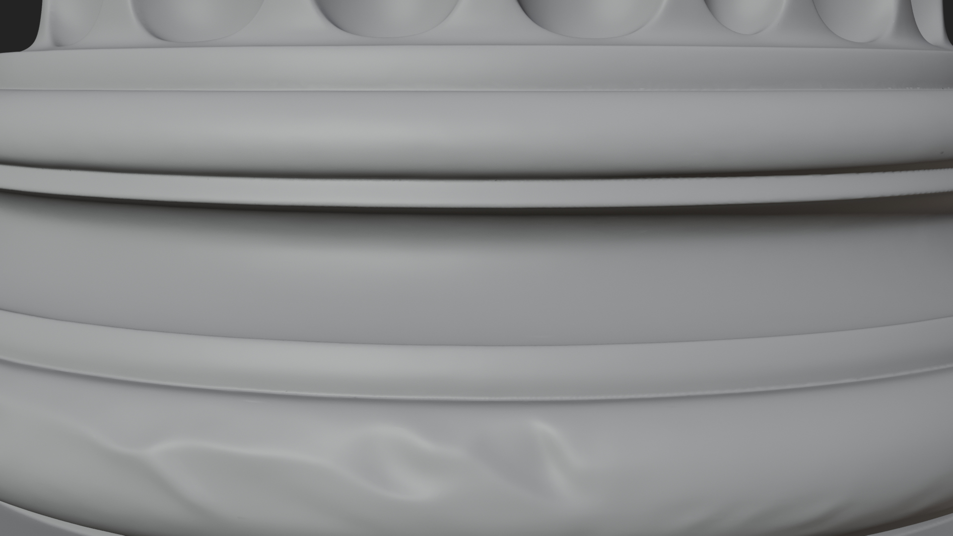 Carved Column Capital Design 29 3D Print Model 3D Model