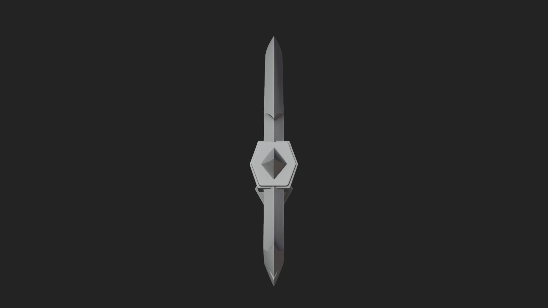 Carved Crescent Battle Axe Model Design 8 3D Print Model 3D Model