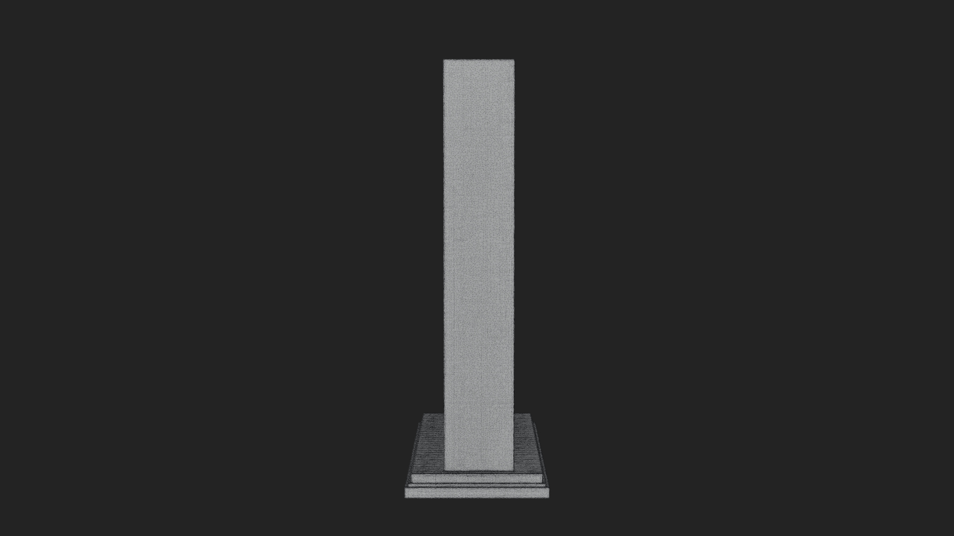 Carved Mihrab Niche Plaque Design 1 3D Print Model 3D Model
