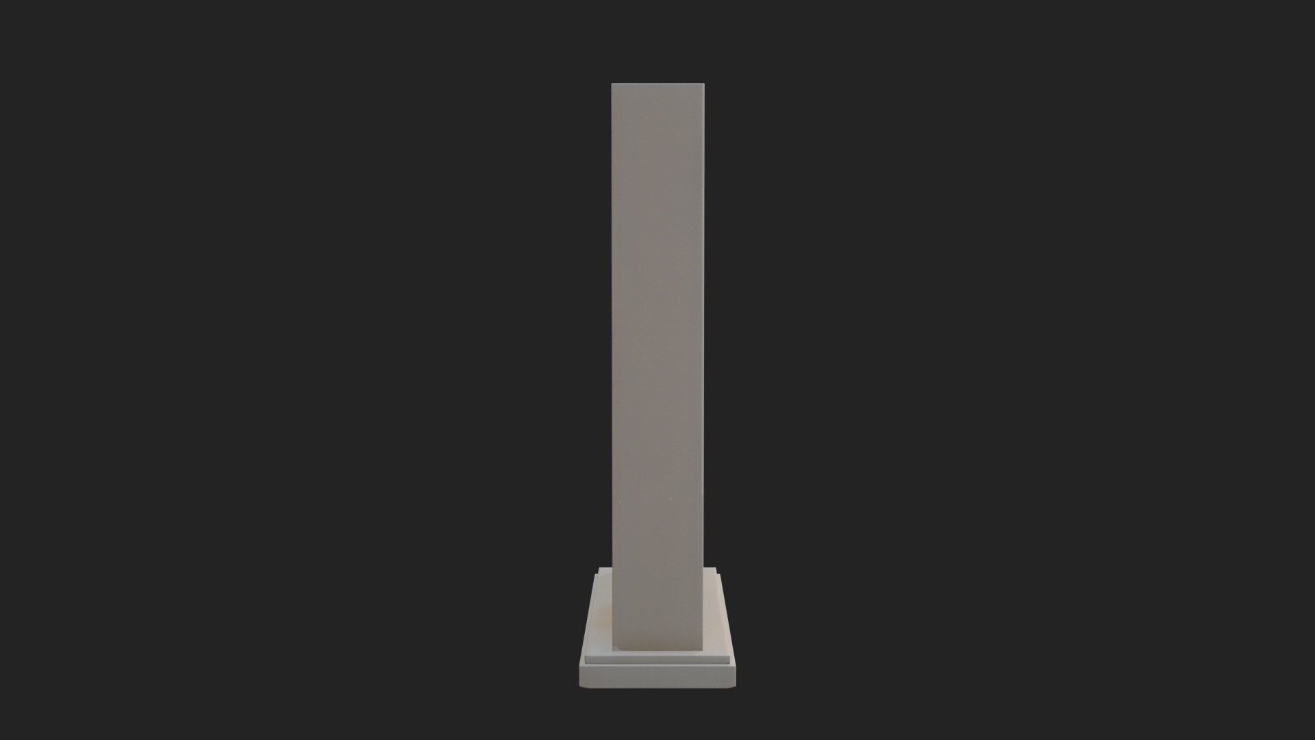 Carved Mihrab Niche Plaque Design 2 3D Print Model 3D Model