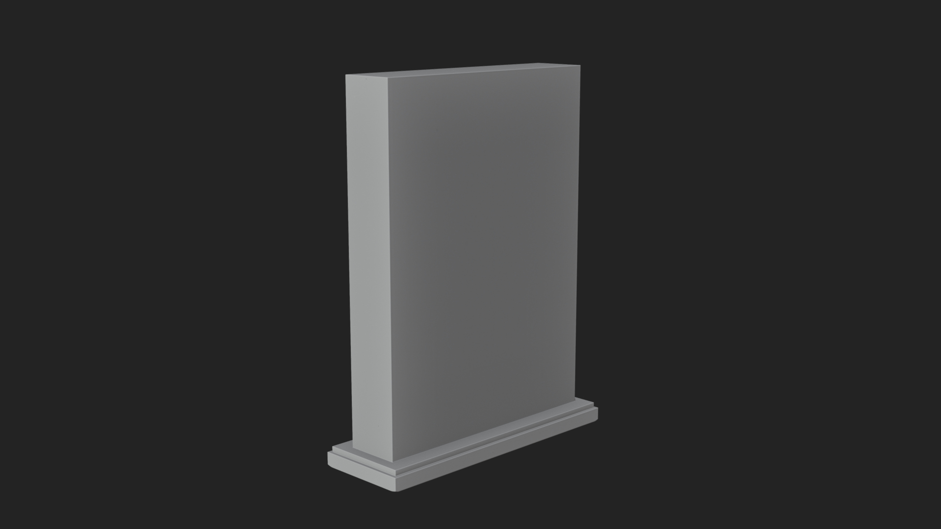 Carved Mihrab Niche Plaque Design 2 3D Print Model 3D Model