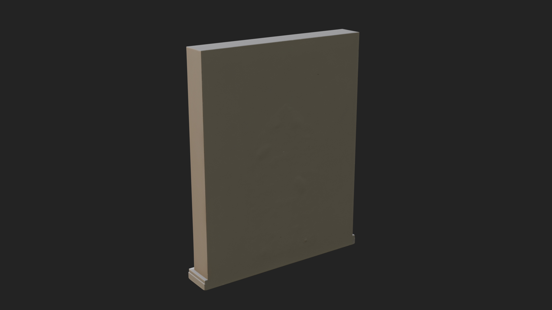Carved Mihrab Niche Plaque Design 3 3D Print Model 3D Model