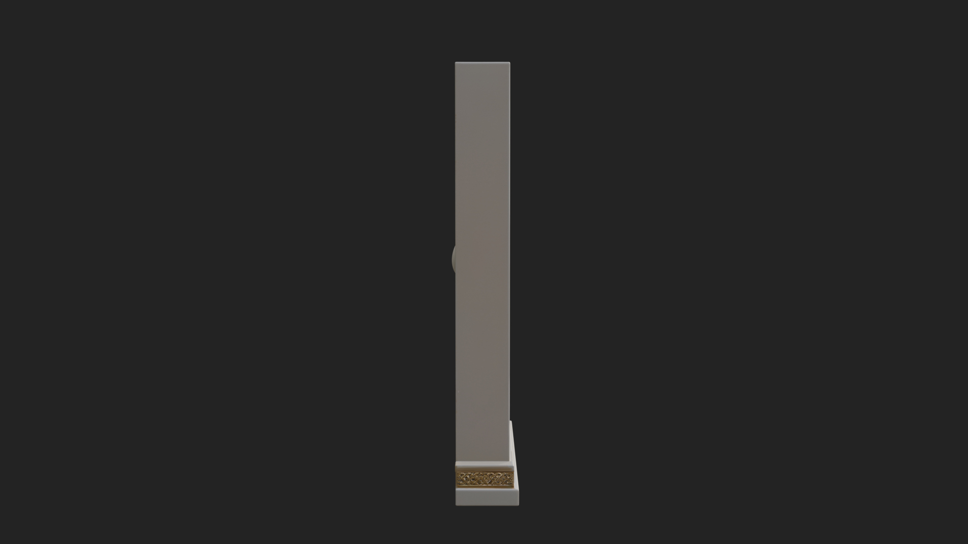 Carved Mihrab Niche Plaque Design 4 3D Print Model 3D Model