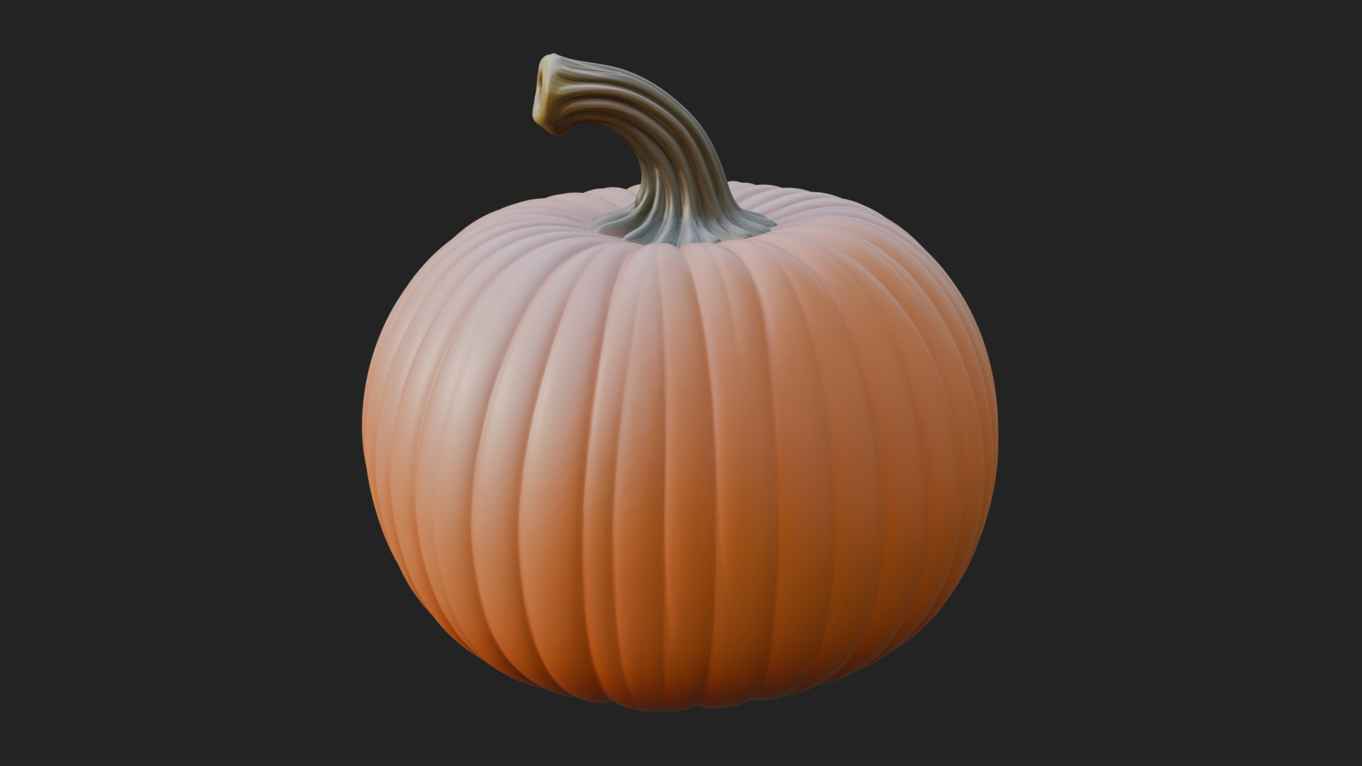 Carved Pumpkin Lantern Statue Design 12 3D Print Model 3D Model