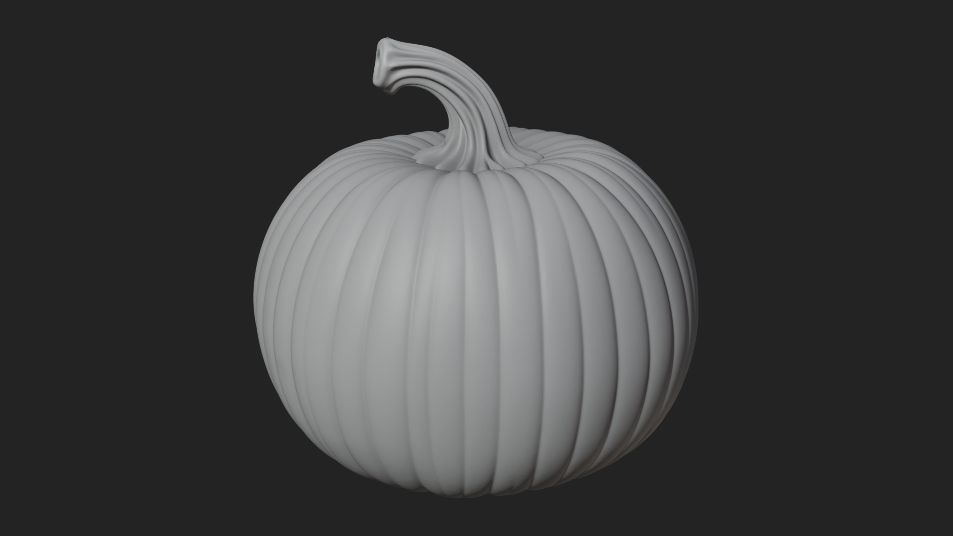 Carved Pumpkin Lantern Statue Design 12 3D Print Model 3D Model