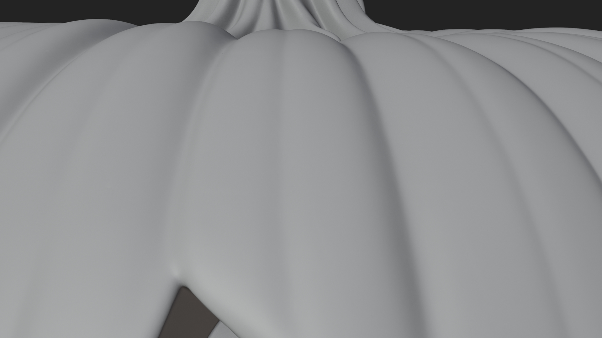 Carved Pumpkin Lantern Statue Design 12 3D Print Model 3D Model
