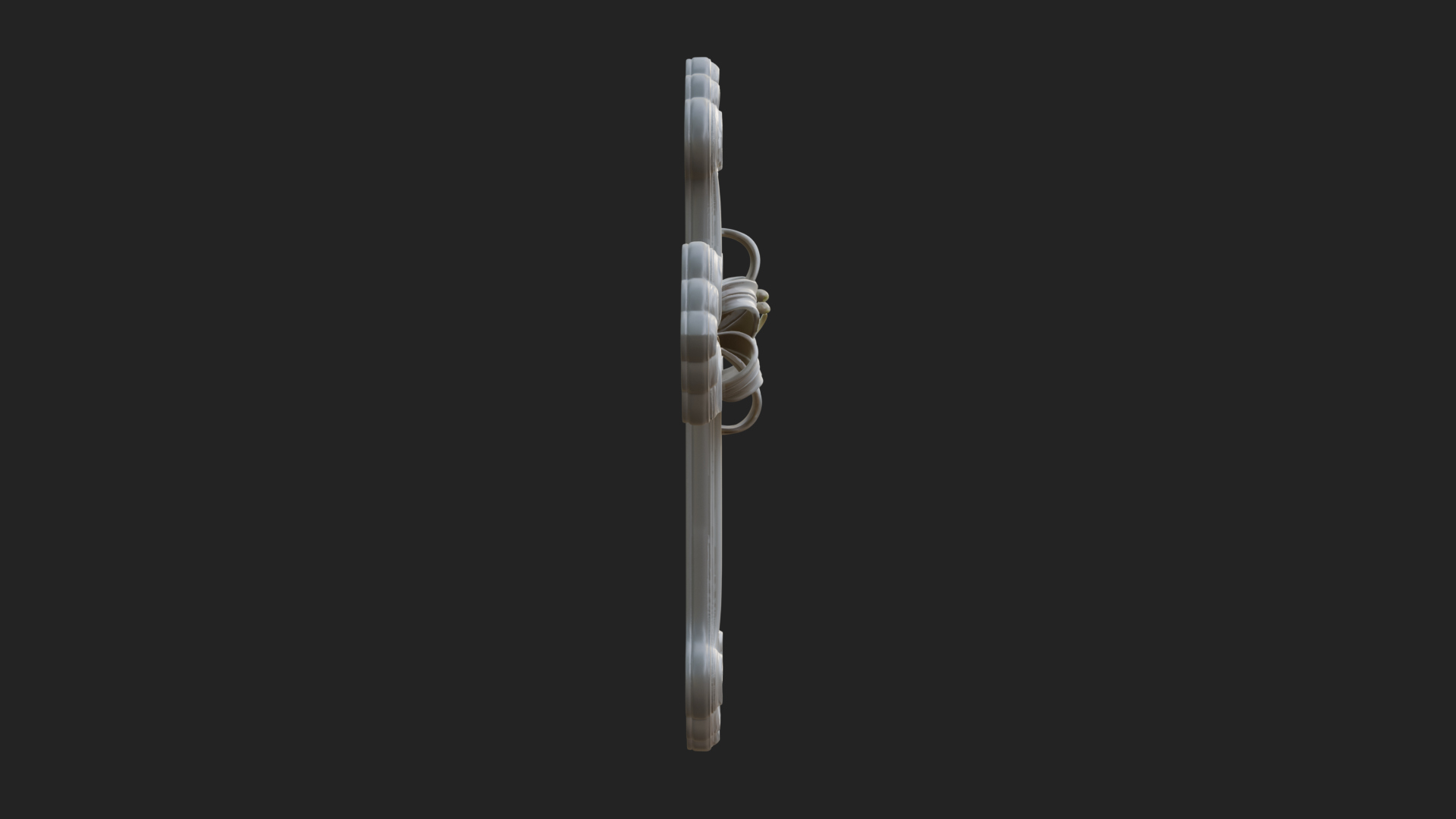 Carved Relief Wall Cross Design 101 3D Print Model 3D Model