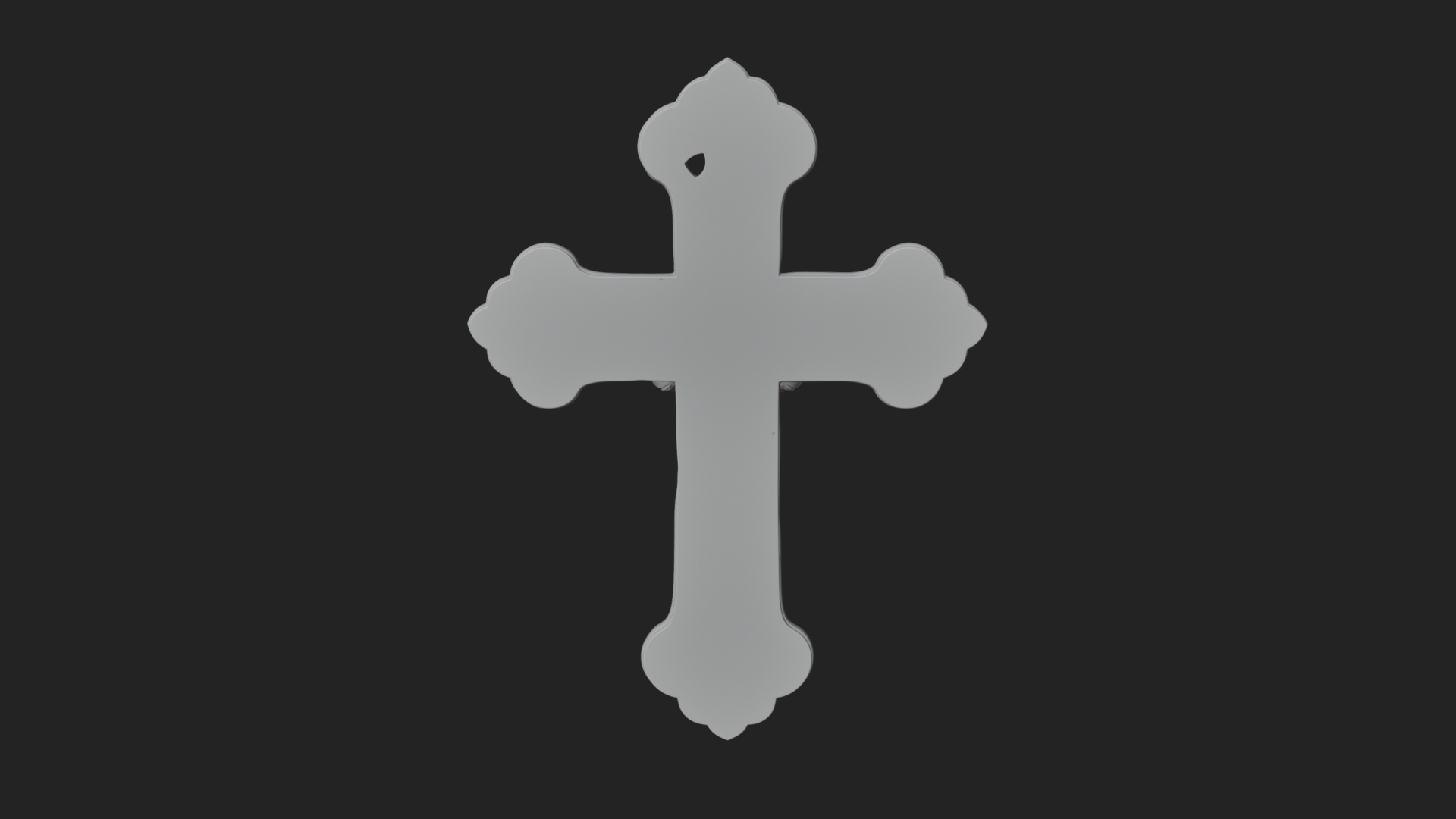 Carved Relief Wall Cross Design 101 3D Print Model 3D Model