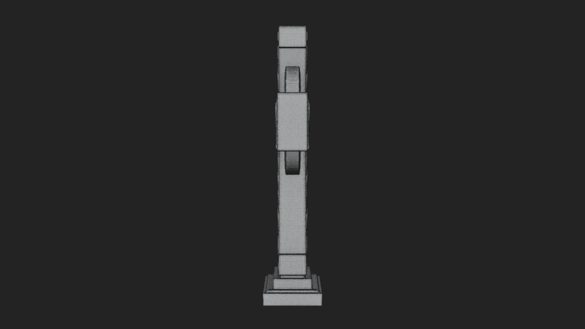Carved Relief Wall Cross Design 102 3D Print Model 3D Model