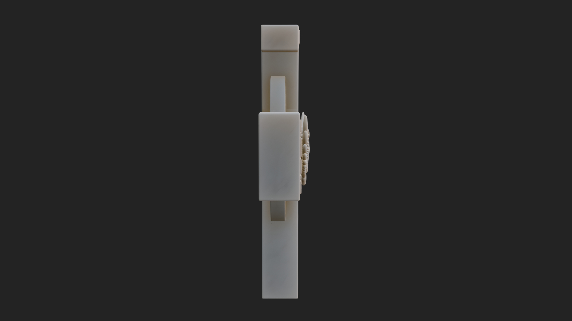 Carved Relief Wall Cross Design 106 3D Print Model 3D Model