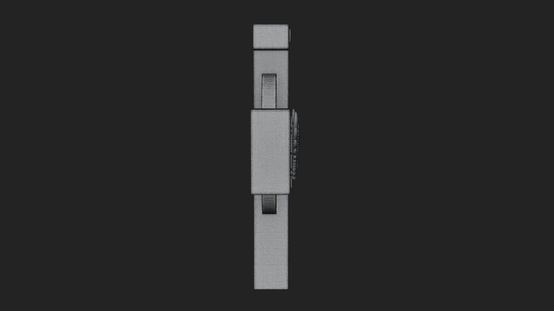 Carved Relief Wall Cross Design 106 3D Print Model 3D Model