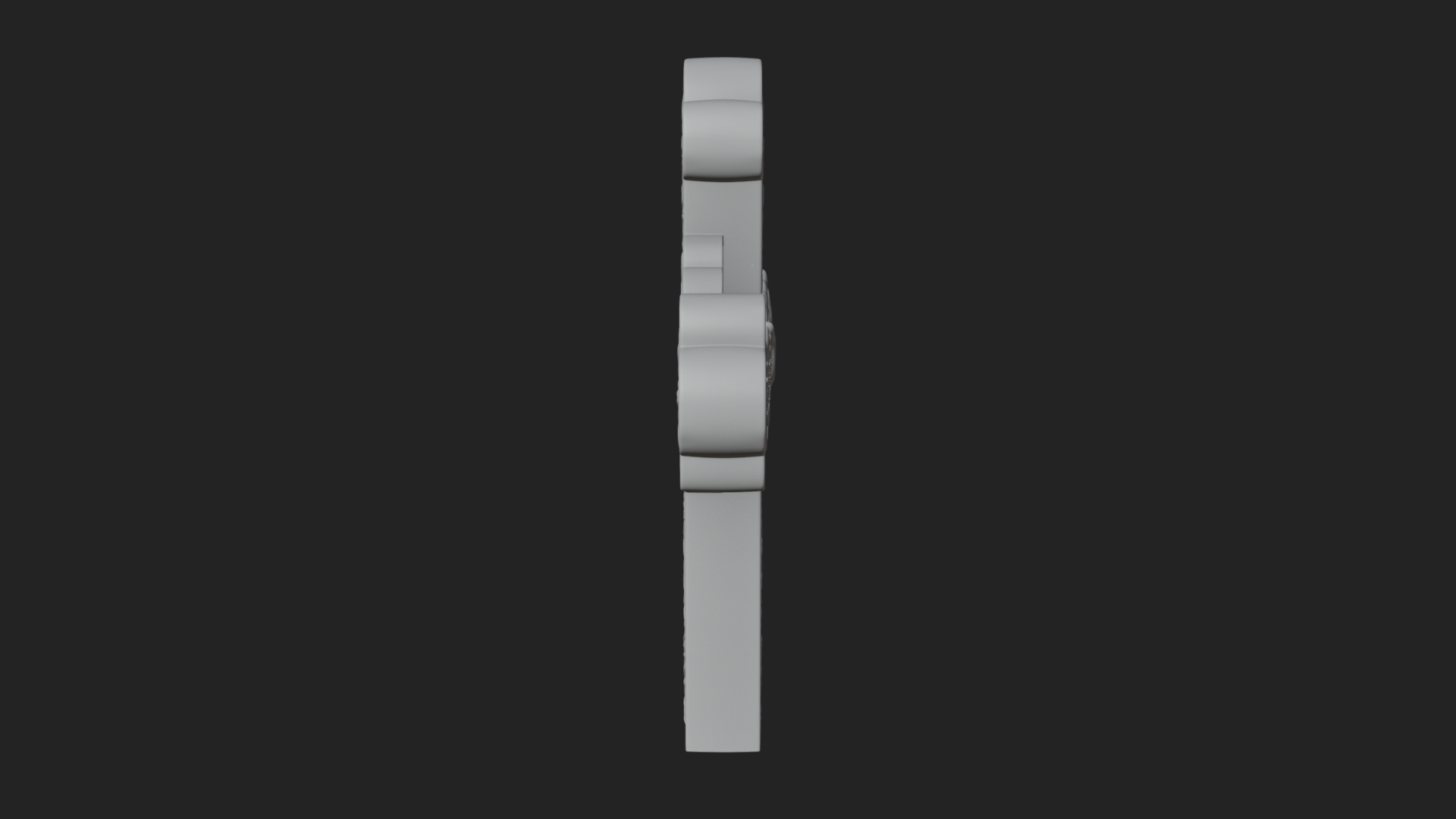 Carved Relief Wall Cross Design 11 3D Print Model 3D Model