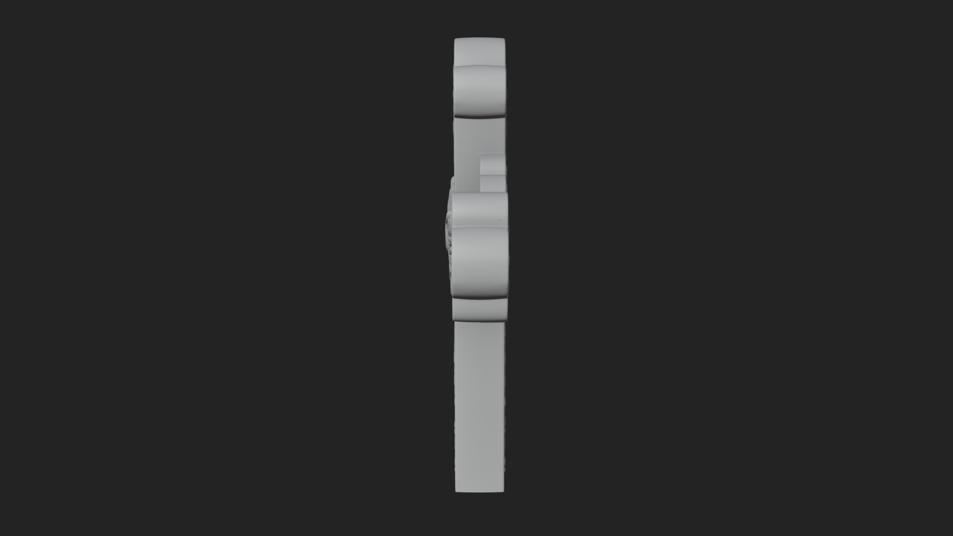 Carved Relief Wall Cross Design 11 3D Print Model 3D Model