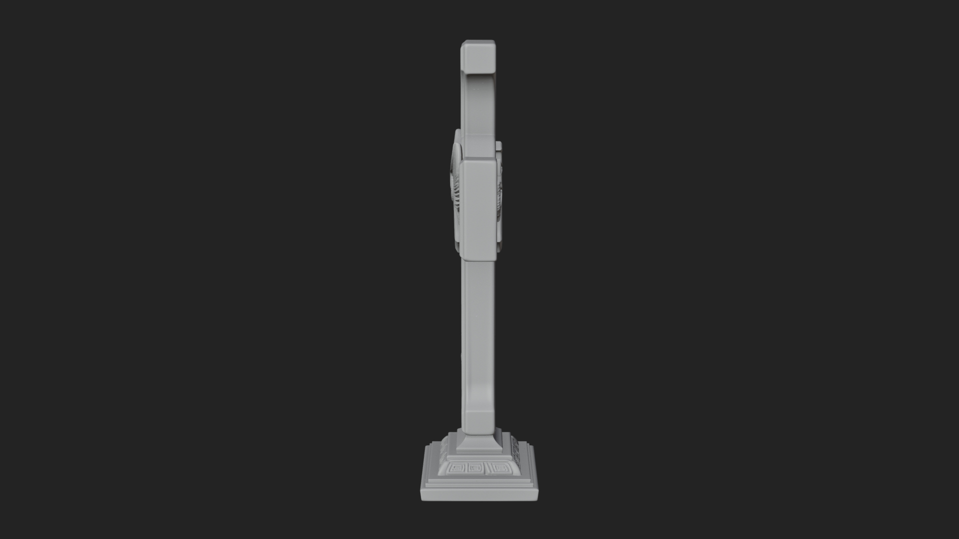Carved Relief Wall Cross Design 110 3D Print Model 3D Model