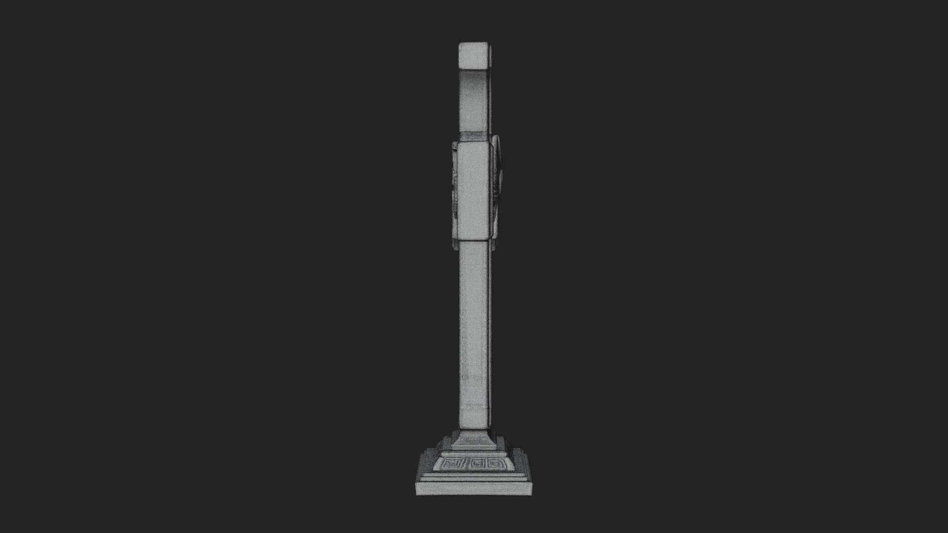 Carved Relief Wall Cross Design 110 3D Print Model 3D Model