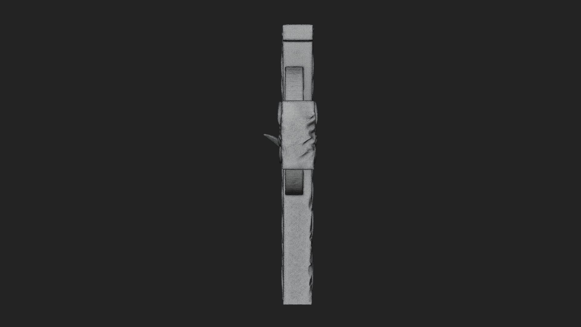 Carved Relief Wall Cross Design 111 3D Print Model 3D Model