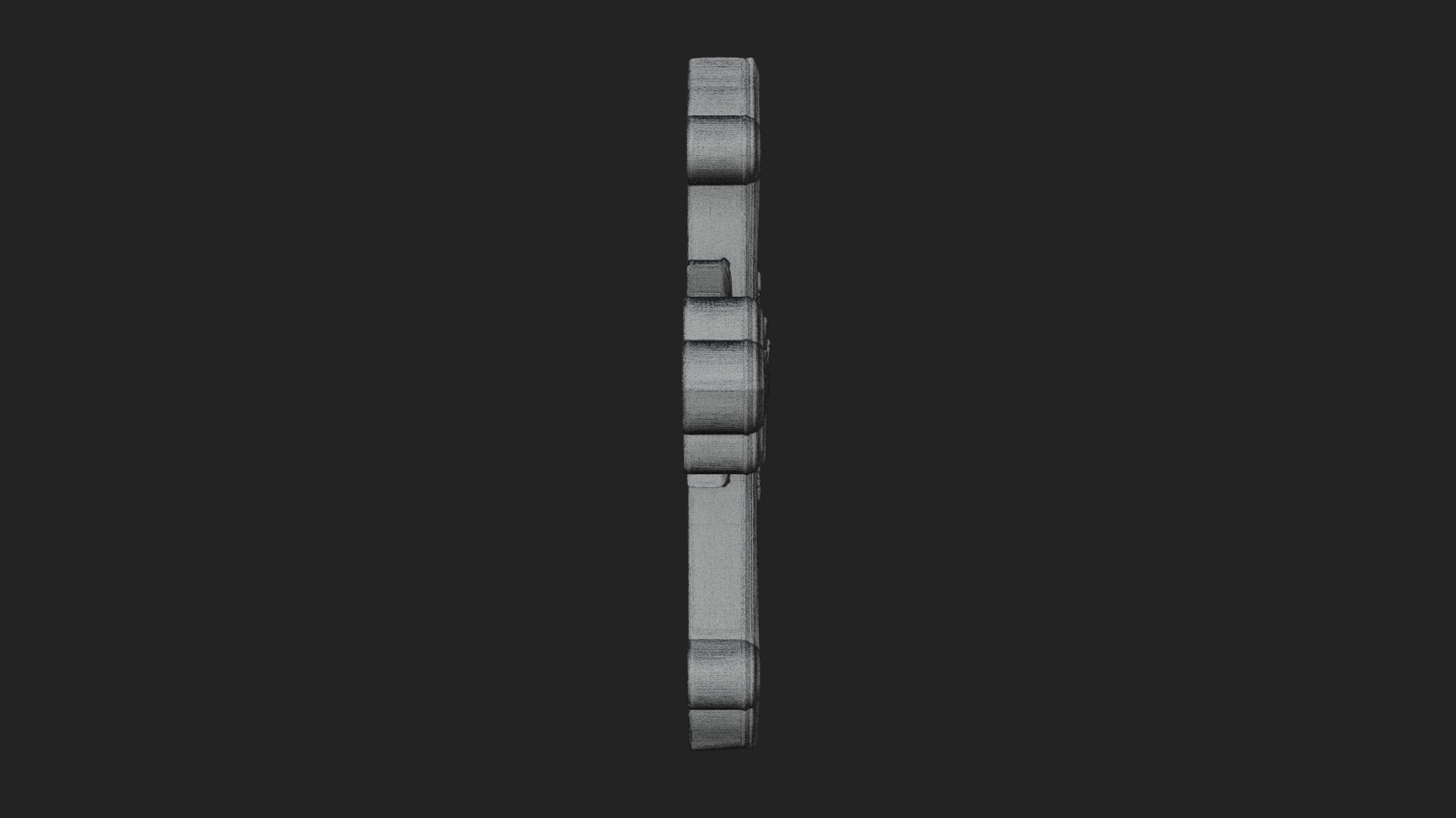 Carved Relief Wall Cross Design 112 3D Print Model 3D Model
