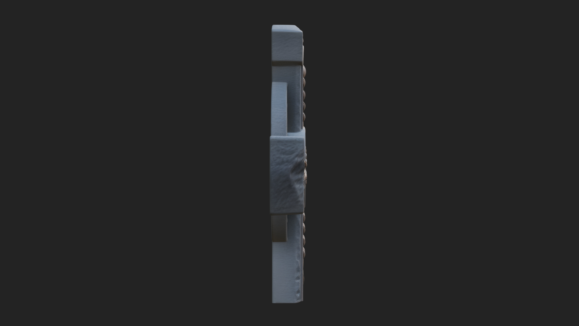 Carved Relief Wall Cross Design 118 3D Print Model 3D Model