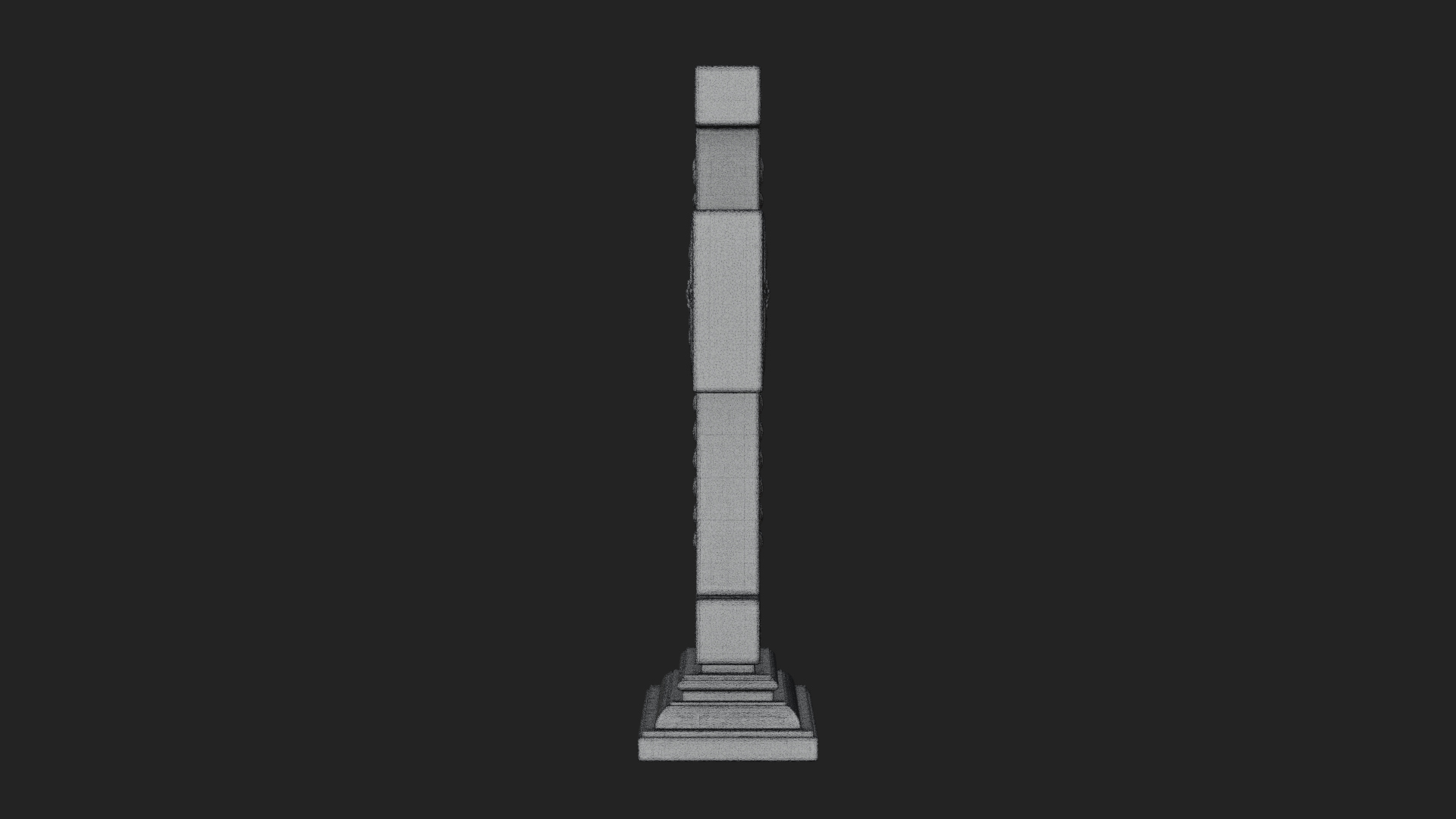 Carved Relief Wall Cross Design 119 3D Print Model 3D Model