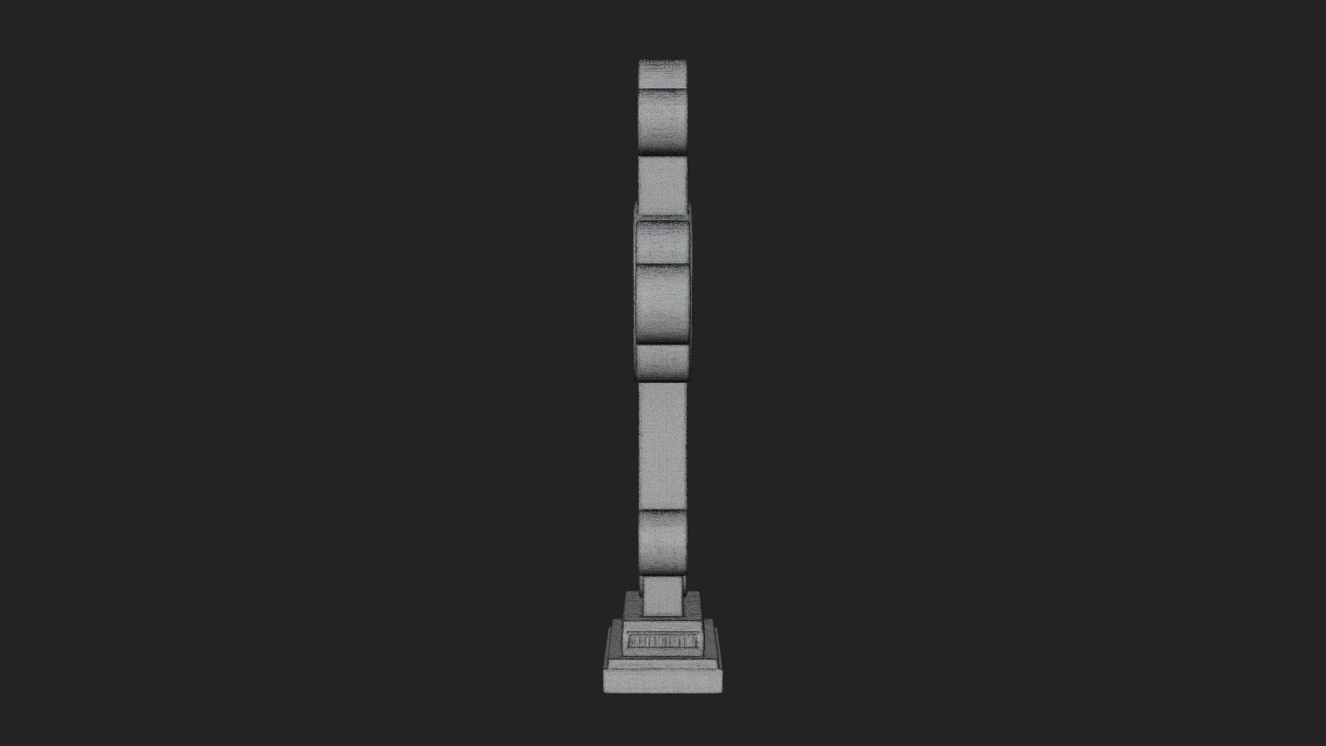 Carved Relief Wall Cross Design 12 3D Print Model 3D Model
