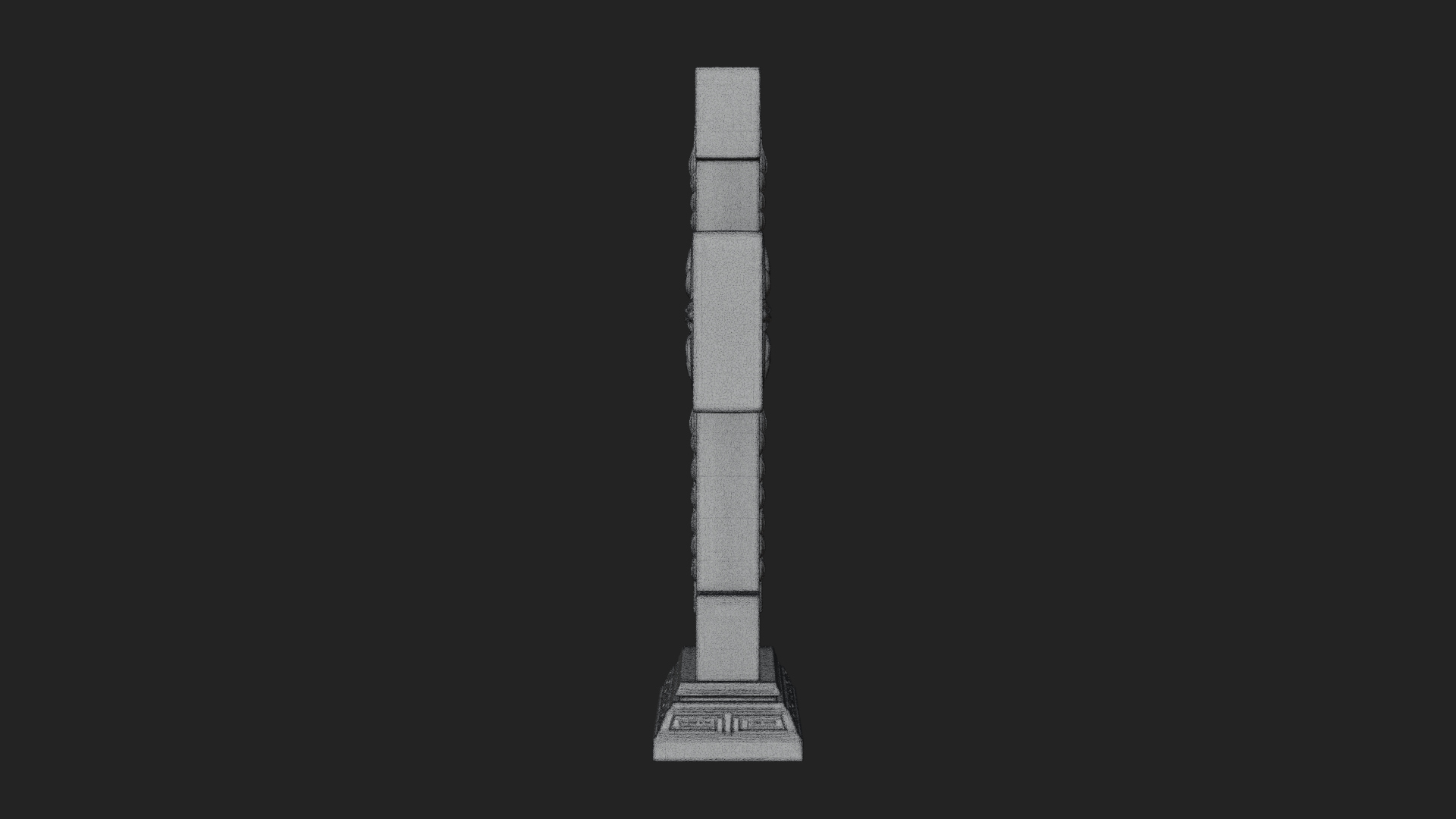 Carved Relief Wall Cross Design 122 3D Print Model 3D Model