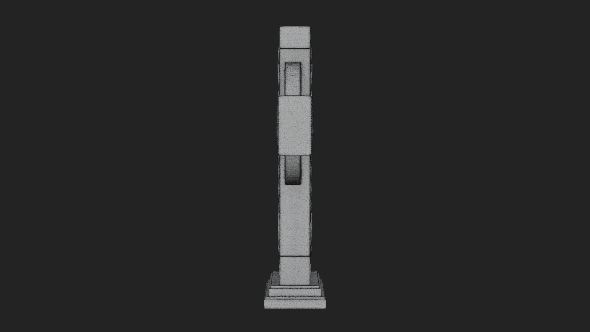 Carved Relief Wall Cross Design 130 3D Print Model 3D Model