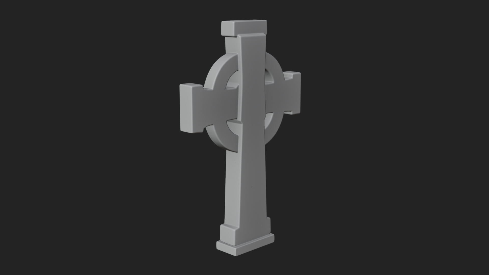 Carved Relief Wall Cross Design 132 3D Print Model 3D Model